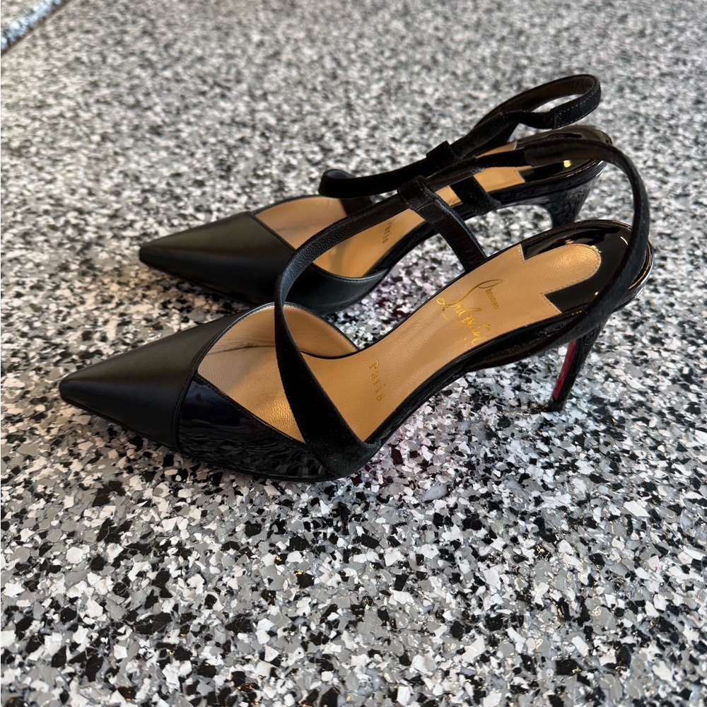 Elegant Black Christian Louboutins - Picture 3 of 5